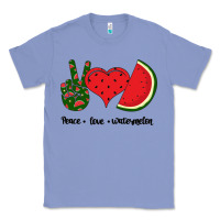 Colony Blue Peace Love Watermelon Classic Tee - Bettercallsaul