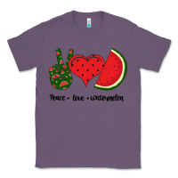 Lavender Peace Love Watermelon Classic Tee - Bettercallsaul