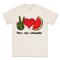 Natural Peace Love Watermelon Classic Tee - Bettercallsaul
