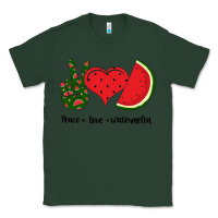 Sports Green Peace Love Watermelon Classic Tee - Bettercallsaul