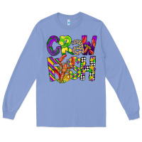 Colony Blue crawfish mardi gras Long Sleeve Tee - CowGirlArtShop