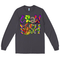 Smoke crawfish mardi gras Long Sleeve Tee - CowGirlArtShop
