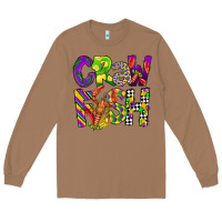 Toasted Coconut crawfish mardi gras Long Sleeve Tee - CowGirlArtShop