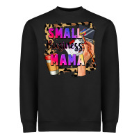 Black Small business mama Mother's Day Heavyweight Sweatshirt - FaDigitalArtStudio