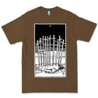 Cacao ten of swords   x of swords   tarot card   major arcana   fortune tell Premium Tee - tuanDangUi