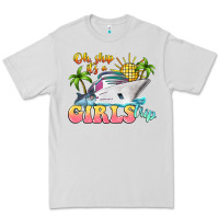 Dove Grey oh ship it's a girls trip Premium Tee - LillyAllenDesigns