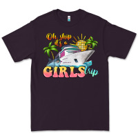 Plum oh ship it's a girls trip Premium Tee - LillyAllenDesigns