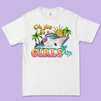 Oh Ship It's A Girls Trip Premium Tee Designed By Lillyallendesigns
