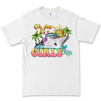 White oh ship it's a girls trip Premium Tee - LillyAllenDesigns