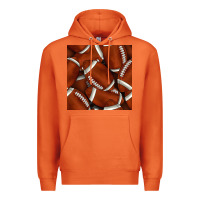 Carrot american football seamless pattern Premium Hoodie - BundleAndBundleShop