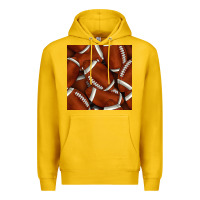 Lemon american football seamless pattern Premium Hoodie - BundleAndBundleShop