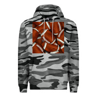 Slate Camo american football seamless pattern Premium Hoodie - BundleAndBundleShop