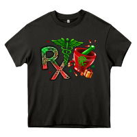 Asphalt rx christmas pharmacy Heavy Core Tee - MaliasSmallBusiness