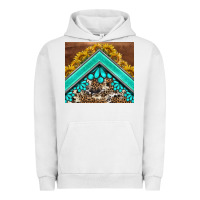 Western  Sunflower Turquise Gemstone  Tumbler Urban Hoodie | Teevron