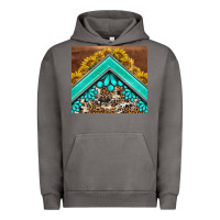 Pigment Tornado western  sunflower turquise gemstone  tumbler Urban Hoodie - BarkalooDesign
