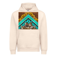 Sandshell western  sunflower turquise gemstone  tumbler Urban Hoodie - BarkalooDesign