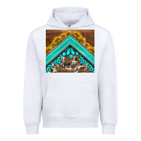 White western  sunflower turquise gemstone  tumbler Urban Hoodie - BarkalooDesign