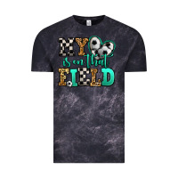 Cloud Black my heart is on that field soccer Vintage Tee - Jasminsmagicworld