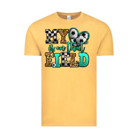 Vintage Mustard my heart is on that field soccer Vintage Tee - Jasminsmagicworld