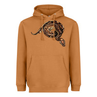 Meerkat Royal Ball Python Illustrations Heavyweight Hoodie - LillyAllenDesigns