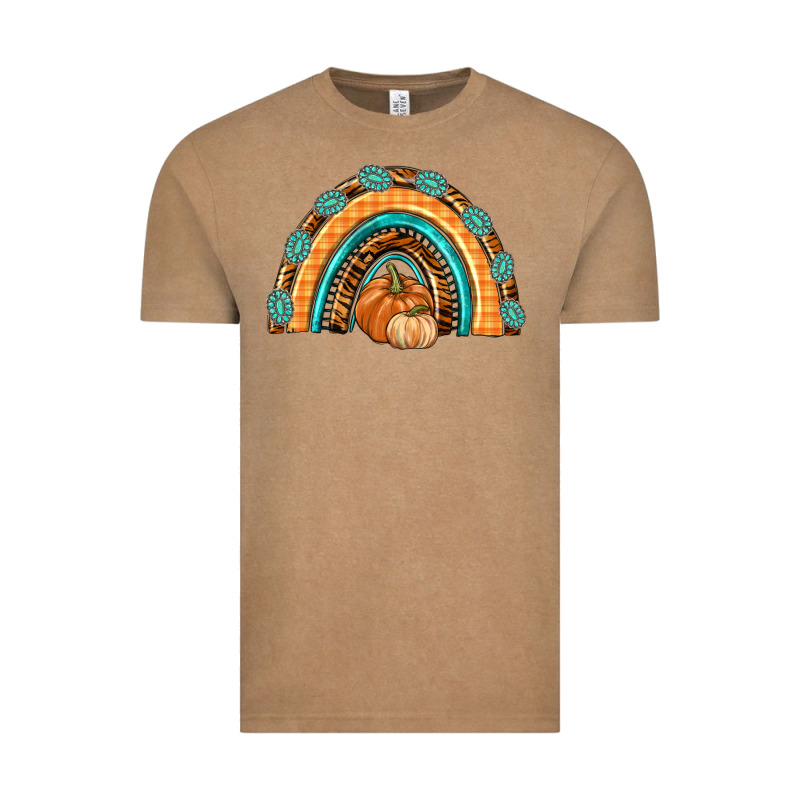 Rainbow Thankful With Gemstone Vintage Tee by texasbilliewilder | Teevron