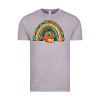 Vintage Zinc Rainbow Thankful with Gemstone Vintage Tee - texasbilliewilder