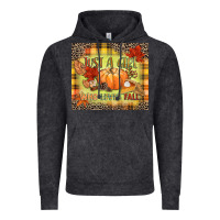Vintage Black Just a girl who loves Fall Vintage Hoodie - NancyCooperArtShop