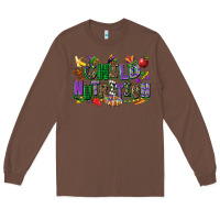 Chestnut child nutrition mardi gras cowgirl Long Sleeve Tee - CowGirlArtShop