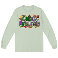 Matcha child nutrition mardi gras cowgirl Long Sleeve Tee - CowGirlArtShop