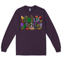 Plum child nutrition mardi gras cowgirl Long Sleeve Tee - CowGirlArtShop