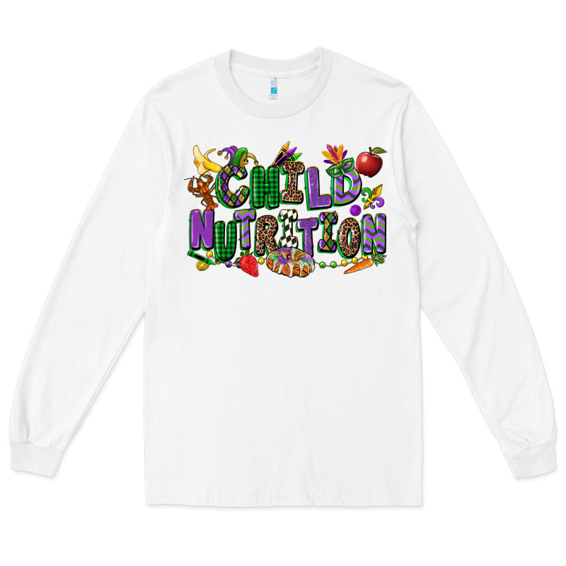 Child Nutrition Mardi Gras Cowgirl Long Sleeve Tee by CowGirlArtShop | Teevron