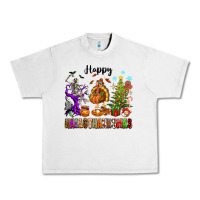 Lunar Rock Happy Hallothanksmas Urban Heavy Tee - texasbilliewilder