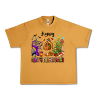 Peanut Butter Happy Hallothanksmas Urban Heavy Tee - texasbilliewilder