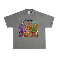 Tornado Happy Hallothanksmas Urban Heavy Tee - texasbilliewilder