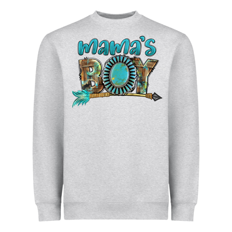 Mama's Boy Mother's Day Heavyweight Sweatshirt by FaDigitalArtStudio | Teevron