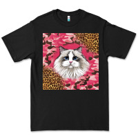 Black ragdoll cat Premium Tee - LillyAllenDesigns