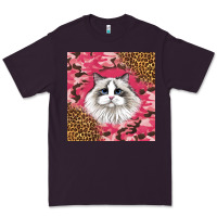 Plum ragdoll cat Premium Tee - LillyAllenDesigns