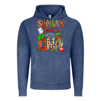 Vintage Denim santa's favorite cma Vintage Hoodie - texasbilliewilder
