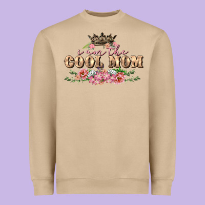 I Am The Cool Mom Mother's Day Heavyweight Sweatshirt Designed By Fadigitalartstudio