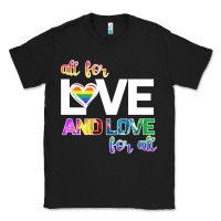 Black All For Love And Love For All Classic Tee - Bettercallsaul