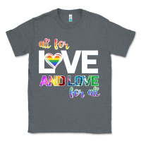 Charcoal Heather All For Love And Love For All Classic Tee - Bettercallsaul
