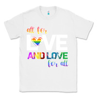 White All For Love And Love For All Classic Tee - Bettercallsaul