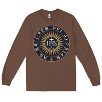 Chestnut ignatius of loyola society of jesus Long Sleeve Tee - tuanDangUi