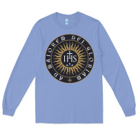 Colony Blue ignatius of loyola society of jesus Long Sleeve Tee - tuanDangUi