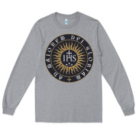 Heather Grey ignatius of loyola society of jesus Long Sleeve Tee - tuanDangUi