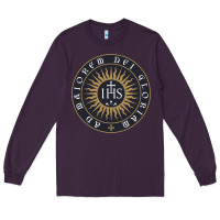 Plum ignatius of loyola society of jesus Long Sleeve Tee - tuanDangUi