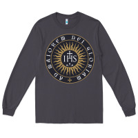 Smoke ignatius of loyola society of jesus Long Sleeve Tee - tuanDangUi