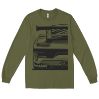 Army Green gt3 rs 991.2 fragment rear Long Sleeve Tee - tuanDangUi