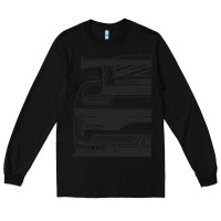 Black gt3 rs 991.2 fragment rear Long Sleeve Tee - tuanDangUi