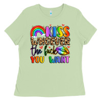 Matcha kiss whoever the fuck you want Ladies Tee - LillyAllenDesigns